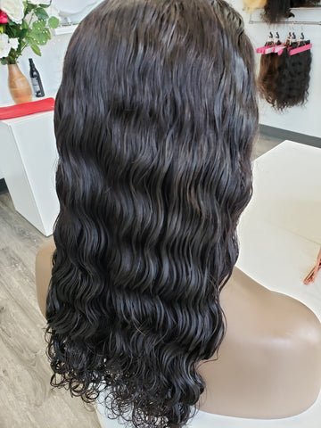 Cambodian Curl 4x4 CLOSURE Wig (150%) - Heavenly Lox
