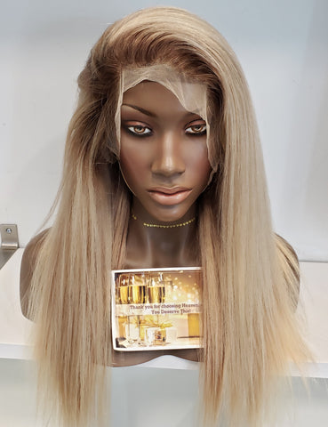 CUSTOM Multi-dimensional Blonde FRONTAL Wig (Cambodian)